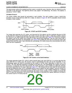 浏览型号BQ24161的Datasheet PDF文件第26页