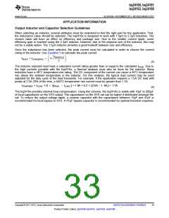 浏览型号BQ24161的Datasheet PDF文件第33页
