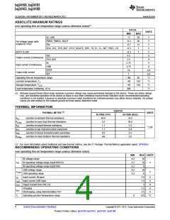 浏览型号BQ24161的Datasheet PDF文件第4页