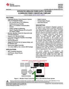 浏览型号BQ51013YFFR的Datasheet PDF文件第1页