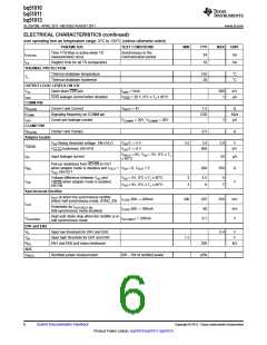 浏览型号BQ51013YFFR的Datasheet PDF文件第6页