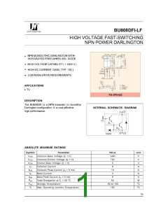 浏览型号BU808DFI-LF的Datasheet PDF文件第1页