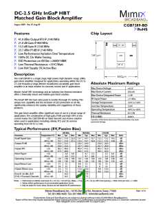浏览型号CGB7289-BD_09的Datasheet PDF文件第1页