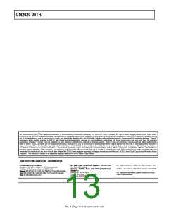 浏览型号CM2020-00TR的Datasheet PDF文件第13页
