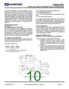 浏览型号CM6805BOGIRTR的Datasheet PDF文件第10页