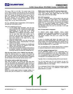 浏览型号CM6805BOGIRTR的Datasheet PDF文件第11页