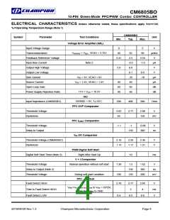 浏览型号CM6805BOGIRTR的Datasheet PDF文件第4页