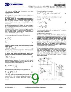 浏览型号CM6805BOGIRTR的Datasheet PDF文件第9页