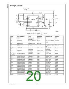 浏览型号CRCW08052101F的Datasheet PDF文件第20页