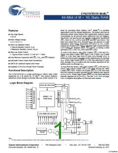 浏览型号CY62187EV30LL-55BAXIT的Datasheet PDF文件第1页
