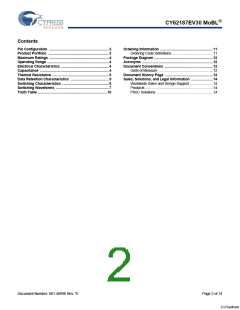 浏览型号CY62187EV30LL-55BAXIT的Datasheet PDF文件第2页