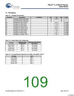 浏览型号CY8C3245LTI-139的Datasheet PDF文件第109页