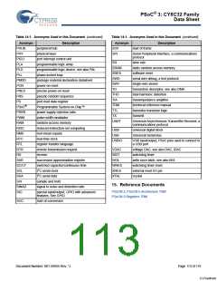 浏览型号CY8C3245LTI-139的Datasheet PDF文件第113页