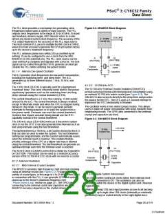 浏览型号CY8C3245LTI-139的Datasheet PDF文件第28页