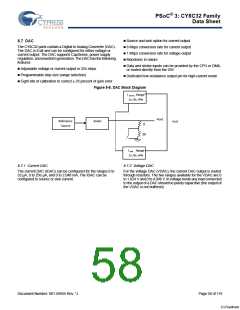 浏览型号CY8C3245LTI-139的Datasheet PDF文件第58页