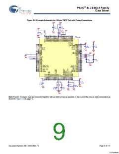 浏览型号CY8C3245LTI-139的Datasheet PDF文件第9页