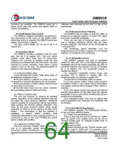 浏览型号DM9016的Datasheet PDF文件第64页