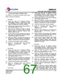 浏览型号DM9016的Datasheet PDF文件第67页