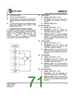 浏览型号DM9016的Datasheet PDF文件第71页
