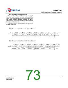浏览型号DM9016的Datasheet PDF文件第73页