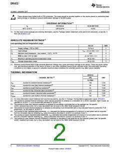 浏览型号DRV632的Datasheet PDF文件第2页