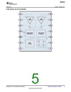 浏览型号DRV632的Datasheet PDF文件第5页