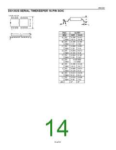 浏览型号DS1302的Datasheet PDF文件第14页