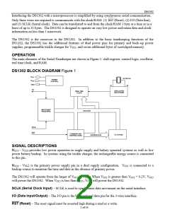 浏览型号DS1302的Datasheet PDF文件第2页