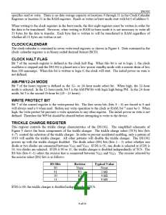 浏览型号DS1302的Datasheet PDF文件第4页