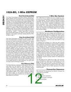 浏览型号DS2431Q T的Datasheet PDF文件第12页