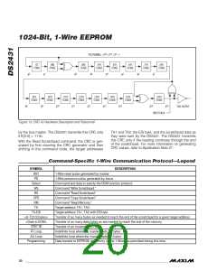 浏览型号DS2431Q T的Datasheet PDF文件第20页