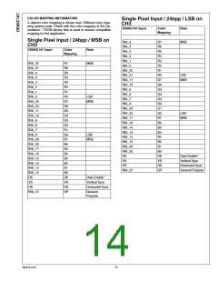 浏览型号DS90C187LF-NOPB的Datasheet PDF文件第14页