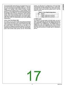 浏览型号DS90C187LF-NOPB的Datasheet PDF文件第17页