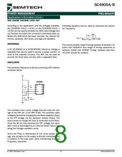 浏览型号SC4905BMSTR的Datasheet PDF文件第8页