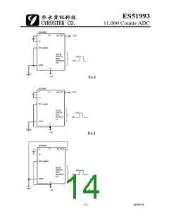 浏览型号ES51993的Datasheet PDF文件第14页