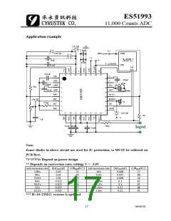 浏览型号ES51993的Datasheet PDF文件第17页