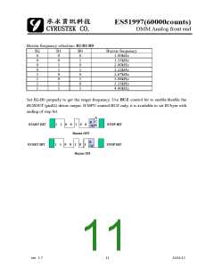 浏览型号ES51997的Datasheet PDF文件第11页