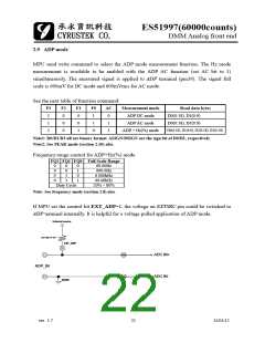 浏览型号ES51997的Datasheet PDF文件第22页