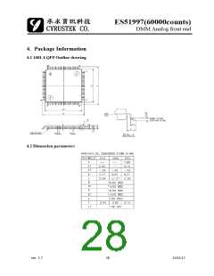 浏览型号ES51997的Datasheet PDF文件第28页