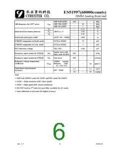 浏览型号ES51997的Datasheet PDF文件第6页