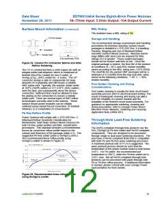 浏览型号ESTW010A0A的Datasheet PDF文件第12页