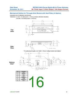 浏览型号ESTW010A0A41Z的Datasheet PDF文件第16页