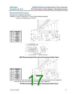 浏览型号ESTW010A0A41-SZ的Datasheet PDF文件第17页