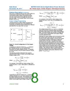 浏览型号ESTW010A0A41-HZ的Datasheet PDF文件第8页