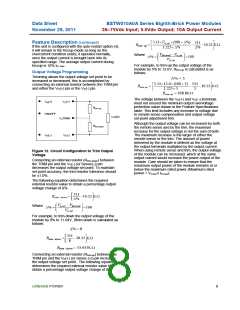 浏览型号ESTW010A0A的Datasheet PDF文件第8页