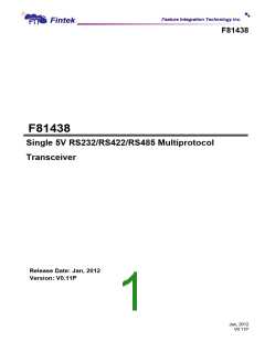 浏览型号F81438G的Datasheet PDF文件第1页