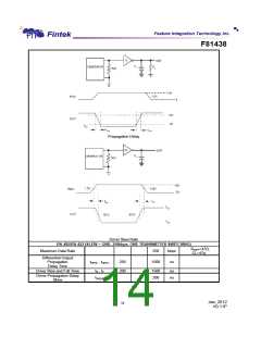 浏览型号F81438G的Datasheet PDF文件第14页