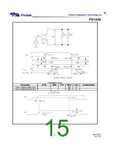 浏览型号F81438G的Datasheet PDF文件第15页