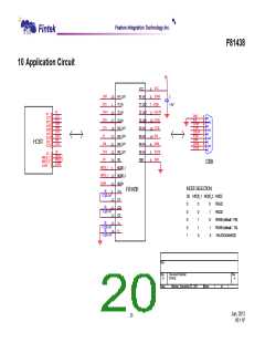 浏览型号F81438G的Datasheet PDF文件第20页