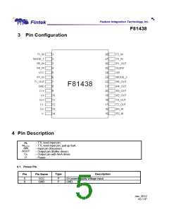 浏览型号F81438G的Datasheet PDF文件第5页